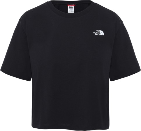 WOMEN CROPPED SIMPLE DOME T-Shirt 2023 tnf black 