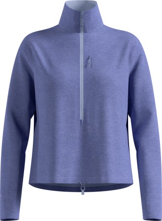 GRID WOMEN Zip Fleece 2026 blue heron melange 
