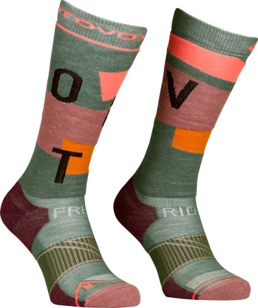FREERIDE LONG COZY WOMEN Socken 2025 wild herbs 