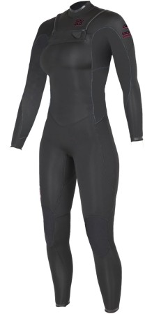 5/4 DIVINE CHEST ZIP Fullsuit 2026 black 