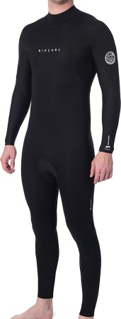 DAWN PATROL 4/3 BACK ZIP Full Suit 2023 black 