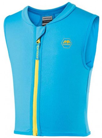 MINIKID VEST Back Protector 2024 blue/yellow 