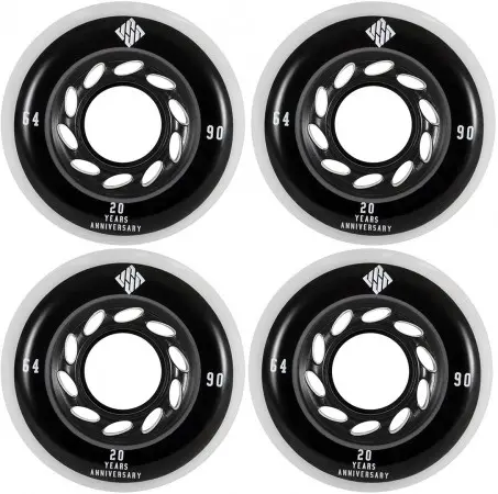 TEAM 64mm/90a 4-Pack Wheelsset 2025 