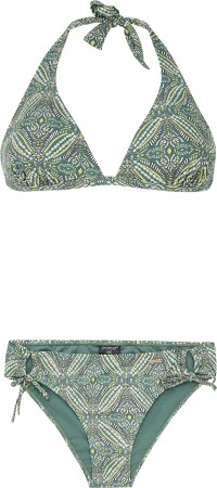 PRTSUGAR HALTER C-CUP Bikini 2025 veggie green 