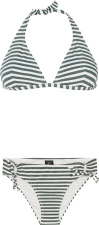 PRTADMIRER HALTER C-CUP Bikini 2025 veggie green 