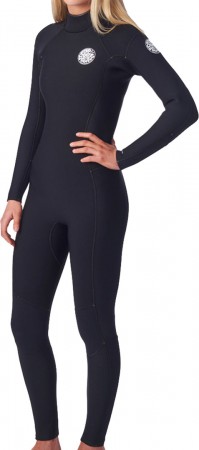 WOMENS DAWN PATROL 5/3 GBS BACK ZIP Full Suit 2023 black 