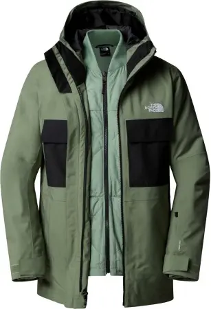 FOURBARREL TRICLIMATE Jacke 2026 bark mist/tnf black 