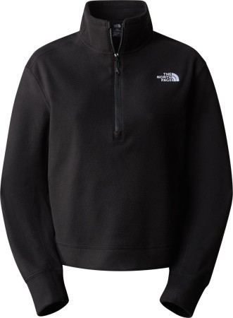 WOMEN 100 GLACIER HALF Zip Fleece 2024 tnf black 