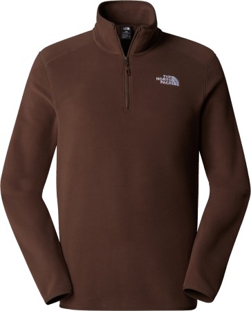 100 GLACIER 1/4 ZIP Fleece 2025 smokey brown 