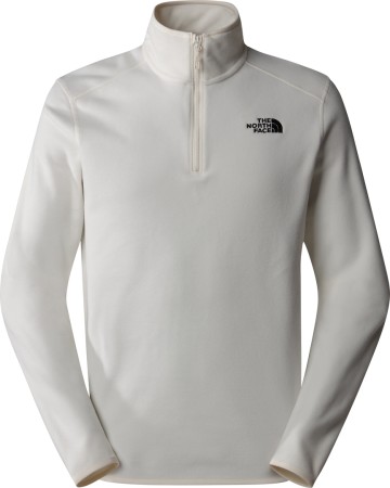 100 GLACIER 1/4 ZIP Fleece 2025 white dune 