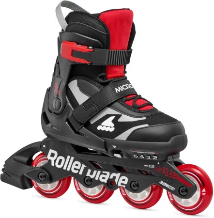 MICROBLADE Inline Skate 2025 black/red 