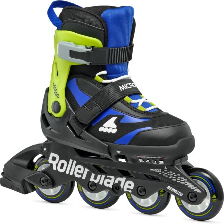 MICROBLADE Inline Skate 2025 black/blue 