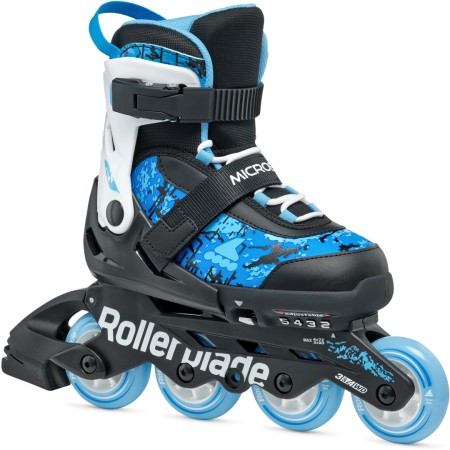 MICROBLADE SL Inline Skate 2025 black/sky blue 