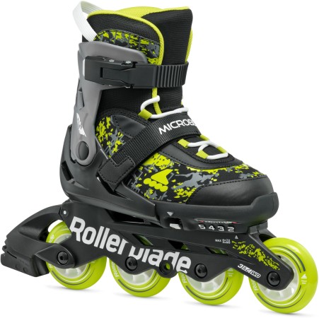 MICROBLADE SL Inline Skate 2025 black/lime 33-36,5