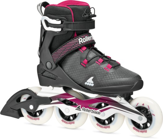 MACROBLADE 90 W Inline Skate 2026 black/burgundy/light blue 