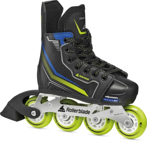 DYNAMO Inline Skate 2026 black/lime/blue 