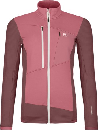 FLEECE GRID WOMEN Jacket 2025 mountain rose 