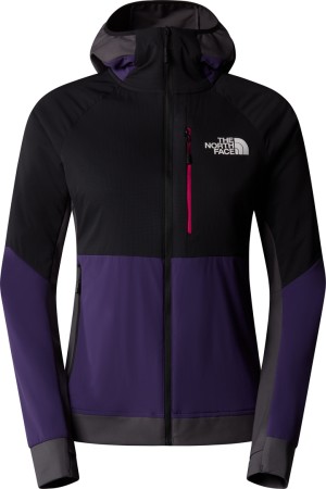 WOMEN BINNTAL HYBRID VENTRIX HOODIE Jacket 2025 eternal purple/tnf black/anthracite grey 