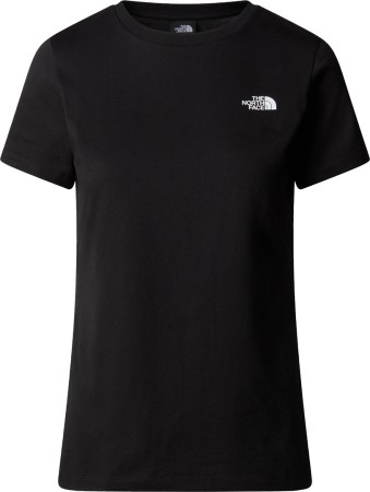 WOMEN SIMPLE DOME SLIM T-Shirt 2025 tnf black 