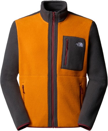 YUMIORI Zip Fleece 2026 agate orange/asphalt grey/sumac 