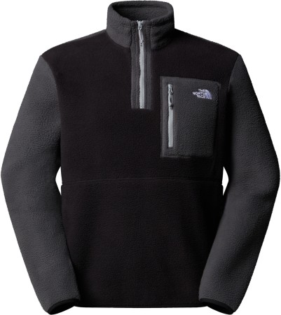 YUMIORI 1/4 Zip Fleece 2026 tnf black/asphalt grey/monument grey 