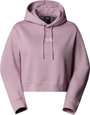 WOMEN ESSENTIAL CROP Hoodie 2026 ashen purple 