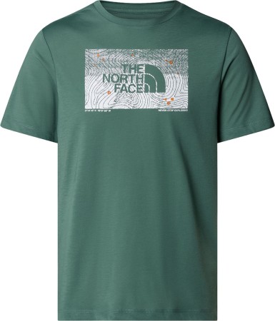 FOUNDATION ABSTRACT GRAPHIC T-Shirt 2025 duck green 