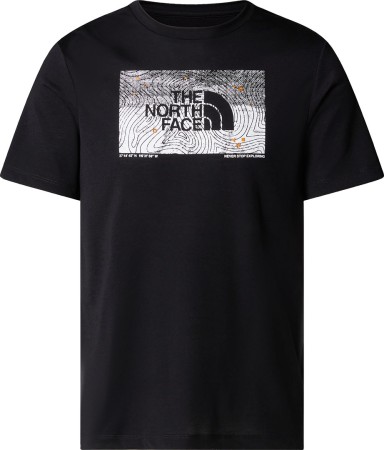 FOUNDATION ABSTRACT GRAPHIC T-Shirt 2025 tnf black 