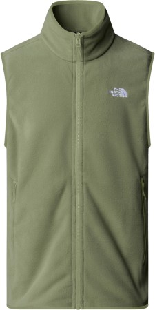 GLACIER Fleece Vest 2026 bark mist 