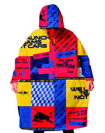 BOX BOX ORACLE RED BULL RACING Rainponcho 