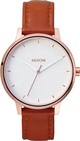 KENSINGTON LEATHER Uhr rose gold/white 