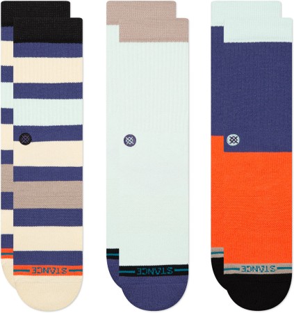 BAYSIDE CREW 3 PACK Socken 2025 multi 