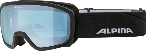 SCARABEO JR Q-LITE Goggle 2025 black/blue matt/blue mirror 