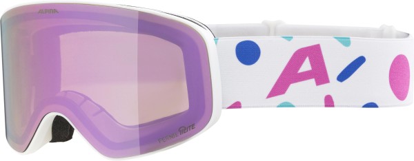 FERNIE Q-LITE Goggle 2026 white/confetti matt/rose mirror 