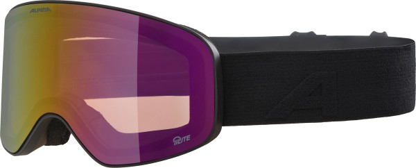 FERNIE Q-LITE Schneebrille 2026 black matt/red mirror 