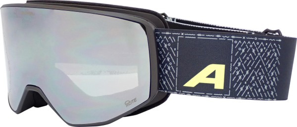 VENET Q-LITE Goggle 2026 litoff black/yellow/silver mirror 