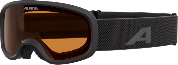 PINEY 2.0 Schneebrille 2026 black matt/orange 