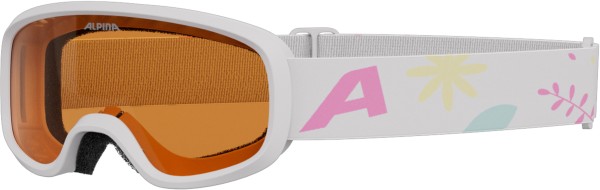 CARVY 3.0 Schneebrille 2026 white matt/orange 