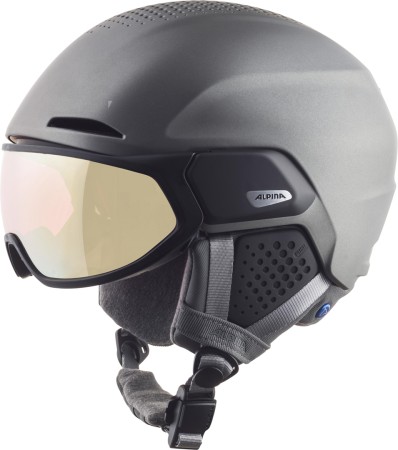 ALTO QV Helm 2025 gun metal matt 