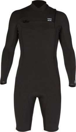 2/2 ABSOLUTE CHEST ZIP LS Shorty 2024 black 