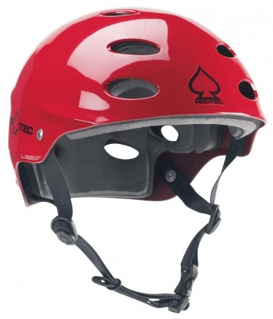 ACE WATER Helmet gloss red 