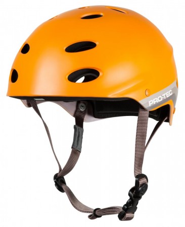 ACE WATER Helmet satin orange retro 