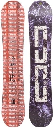 ANDY WARHOL PLY Snowboard 2024 red fragile 