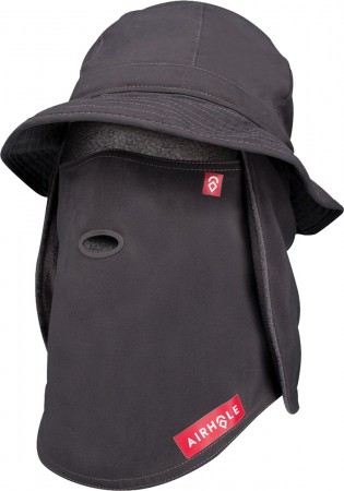 BUCKET HAT SOFTSHELL Facemask charcoal 