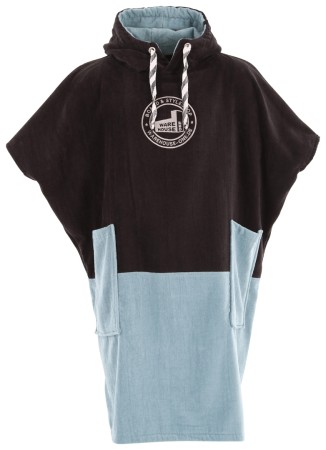 X WH1 V FLASH Poncho black/night blue 