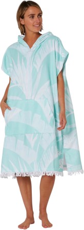 LADIES HOODED ZIP Poncho 2025 mint 