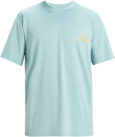 DNA BUBBLE LOGO SURF TEE SS Lycra 2025 light blue denim 
