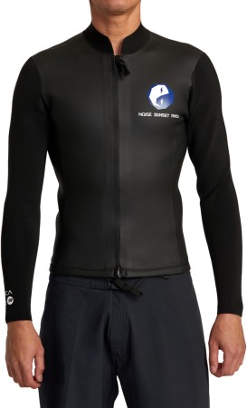NOISE SUNSET LS FRONT ZIP Neoprenjacke 2024 black 