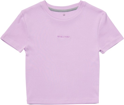 VOLCOMSTONE TIGHT CROP T-Shirt 2025 iris purple 