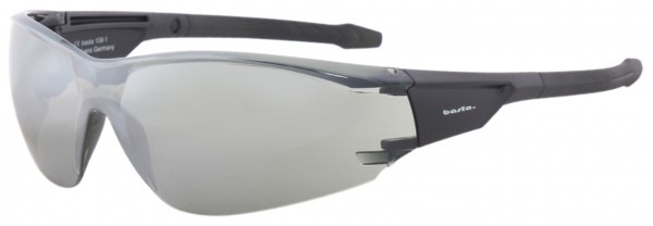 SKATE Sunglasses black/silver mirror 
